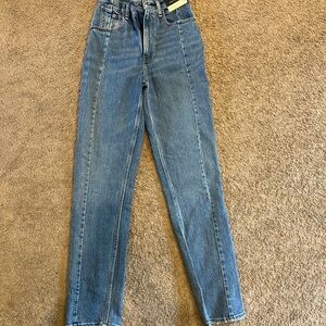 Abercrombie & Fitch High Rise Blue Jeans